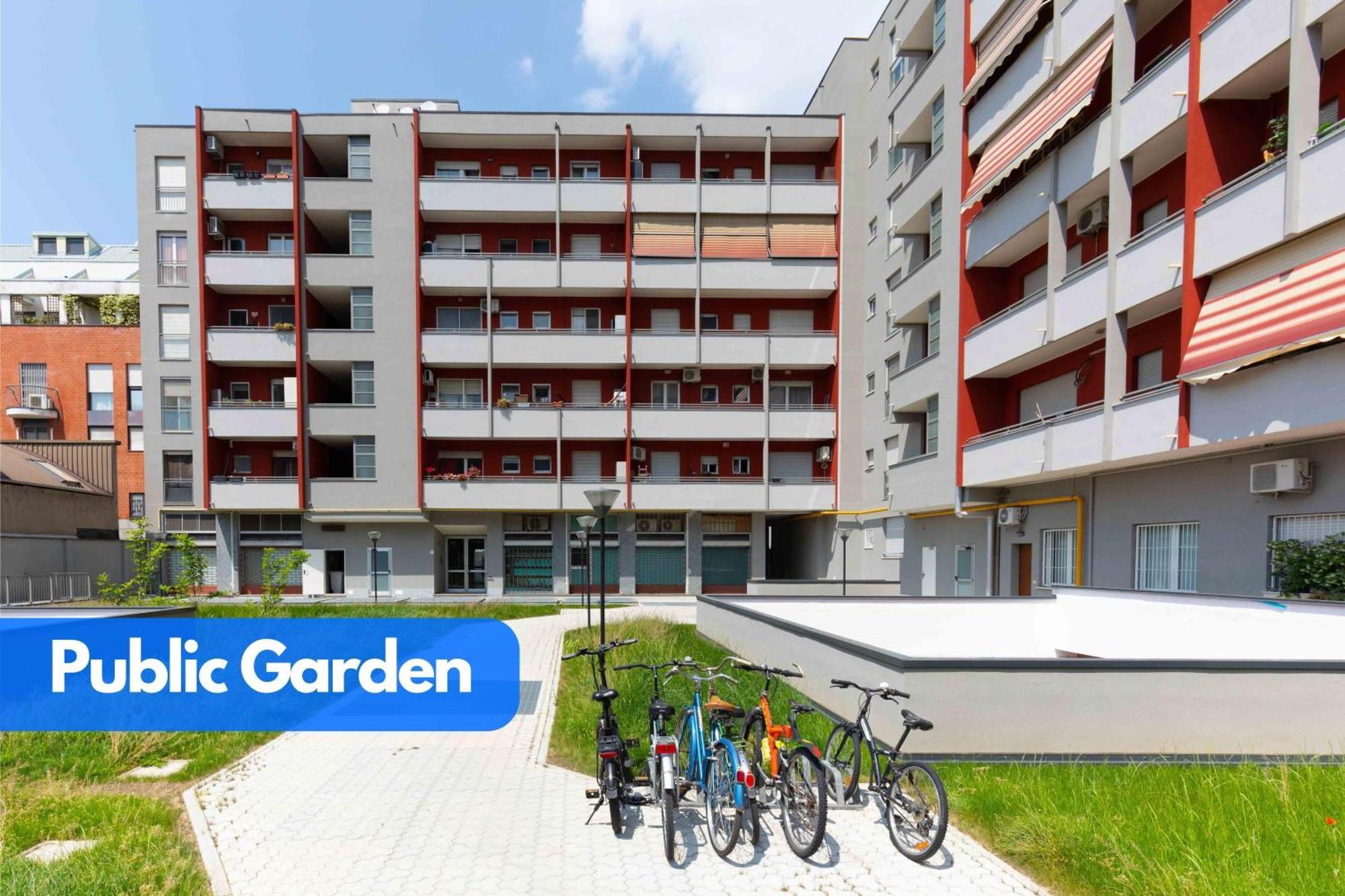 Apartamento The Green House - Private Parking And Balcony Milán Exterior foto